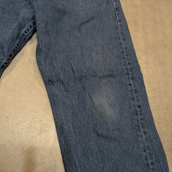 VTG 90s Levi's 501 Mens 38x30 (35x28) Shrunk Jeans Denim - Picture 2 of 7